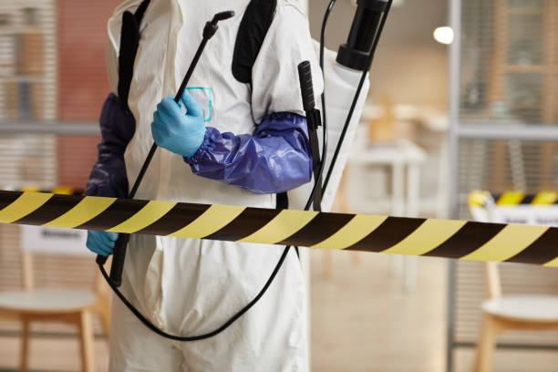 Professional Crime Scene Cleanup technician working in Agua Dulce, TX
